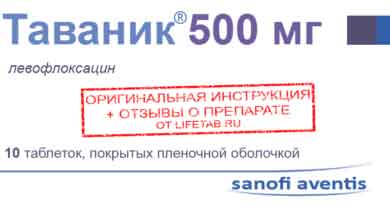 Купить Таблетки Таваник 500 Мг