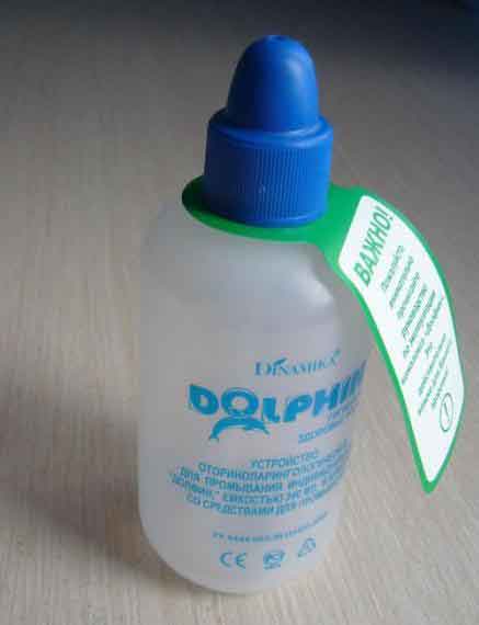 Долфин при гайморите — как правильно промывать нос — Советы отоларинголога